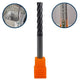 Fresa De Topo Reto MD OMPQ 6mm 4c 45hrc Haste 75mm Longa
