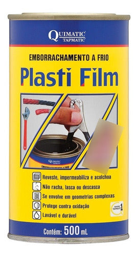 Emborrachamento À Frio Plast Film 500ml Preto Quimatic