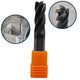 Fresa De Topo Reto MD 12mm 4c 55hrc OKE