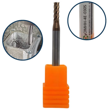 Fresa De Topo Reto MD OMHH 3mm 4c 72hrc OKE