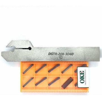 Kit Suporte Dgtr 20b 3d40 + Inserto Bedame Corte Dgn3102c