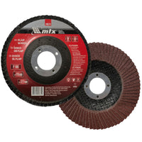Disco Desbaste Tipo Flap Grão 100 115mmx22mm Mtx - 10 Pçs