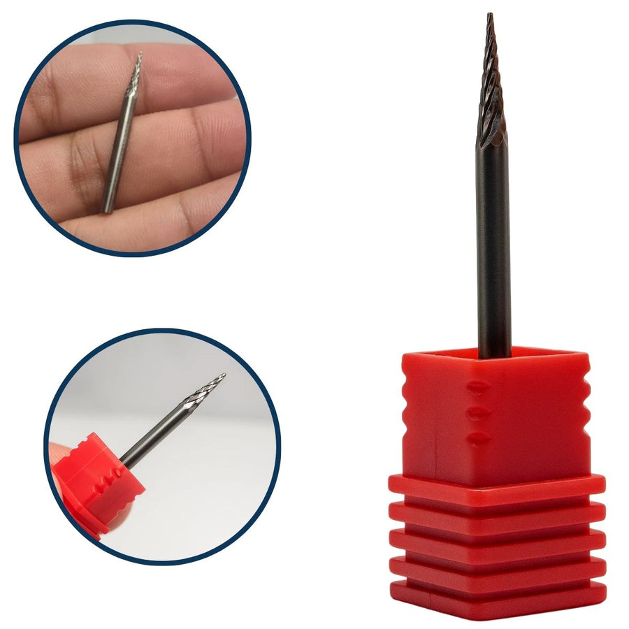 Lima Rotativa  Md Conica  Ø 3mm - 1 unidade