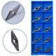 Inserto VCGT 160404 AK AP01 Aluminio - WG Carbide - 10 Pçs