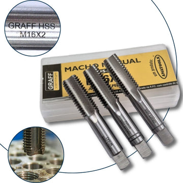 Jg Macho Manual HSS - M M16x2mm 3pçs GRAFF VANTAGE