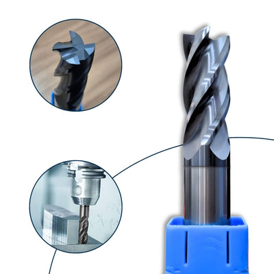 Fresa De Topo Reto MD 20mm 4c 45hrc