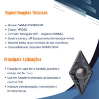 Inserto DNMG 150608-OMM OP1315 OKE - 10 unidades