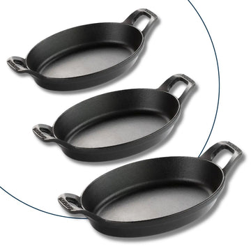 Assadeira Ferro Fundido Facile Jg C/3 Pçs Nº01, Nº02 E Nº03