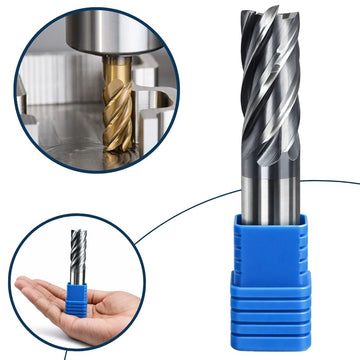 FRESA TOPO RETO HSS HT ANSI 2 CORTES CURTA 3/4 X 3.7/8