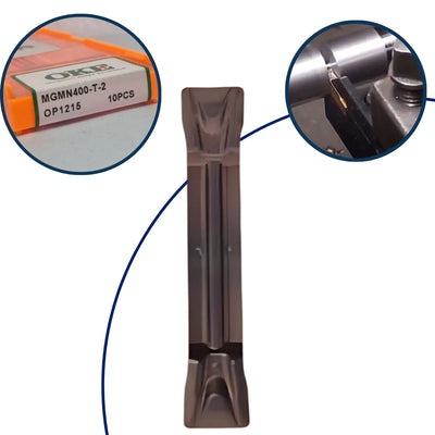 pastilha MGMN400 T - 2 OP1215 OKE - 10 Unidades