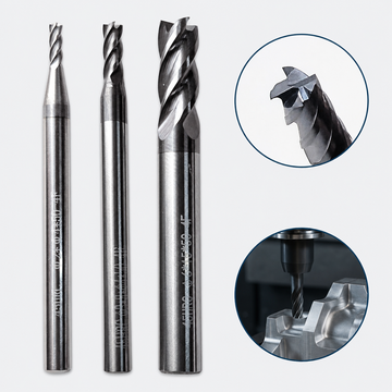 Kit Fresa MD Topo Reto 2,3 e 6mm 4 Cortes 45 Hrc