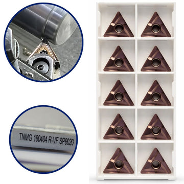 Inserto TNMG 160404 R-VF SP6020 WG-Carbide - 10 unidade