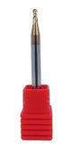 Fresa De Topo Esférico MD 1mm 2c 55hrc