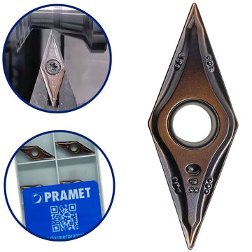 Inserto VCMT 160404E-FM VCMT331-FM Grade T8430 - 1