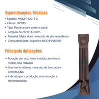 pastilha MGMN400 T - 2 OP1215 OKE - 10 Unidades