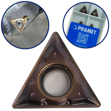 Pastilha TCMT 110204E-FM Grade T8430 10 pçs