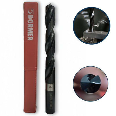 Broca Hss 17,5mm Aço Rápido Din338 A100 Dormer