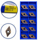 Inserto DNMG  150608 EF DNMG442 EF YBG205 Zcc - 10 Unidades