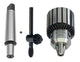 Kit 1 Mandril C/ Chave 3/4 Pesado + 1 Haste Cônica Cm 2xb22