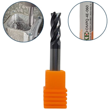 Fresa De Topo Reto MD OMPQ 6mm 4c 55hrc OKE