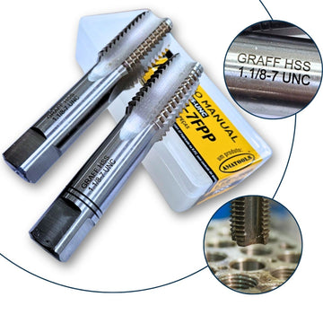 JG MACHO MANUAL HS GRAFF VANTAGE - 2 PCS  Bit: 1.1/8-7 FPP  R: 351