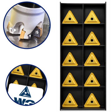 Inserto Fresamento TPKR 2204 PDTR Wg Carbide - 10 Pçs
