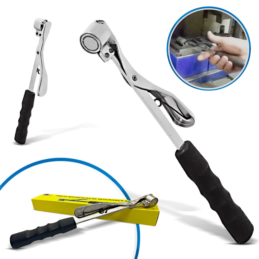 BT FIXO Pinça Magnética de Segurança Simples 275mm 2,6kg